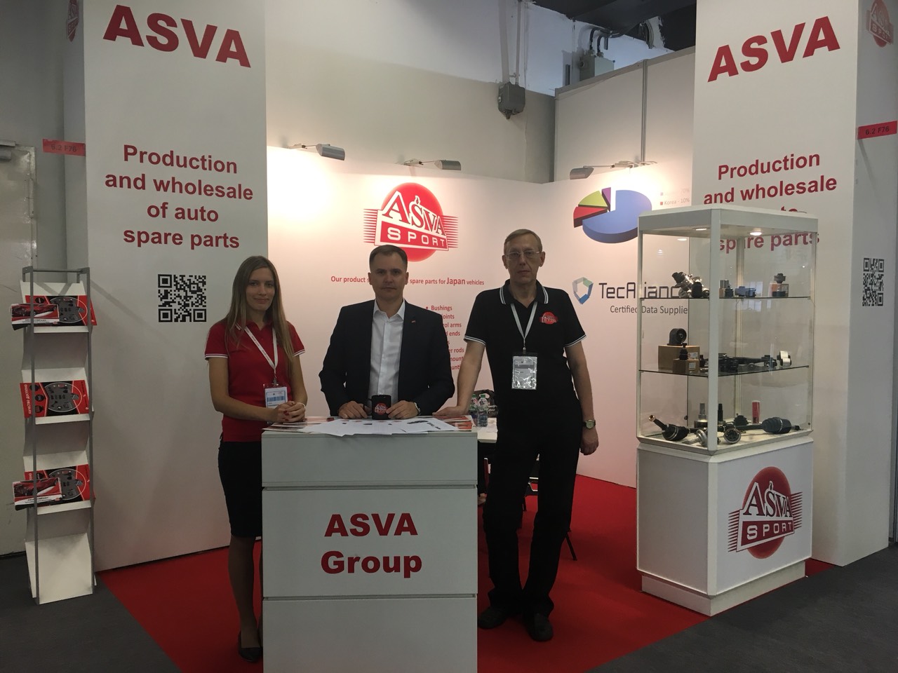 The ASVA company took part in the 25th anniversary Automechanika Frankfurt  2018 trade fair. | ASVA.ru | Запчасти для автомобилей иностранного  производства