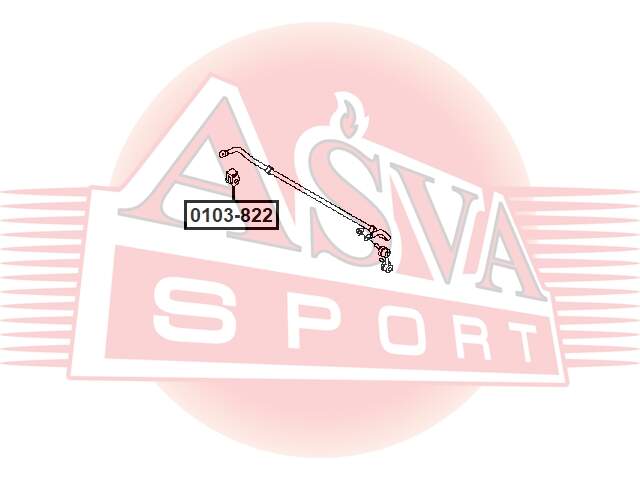 ВТУЛКА СТАБИЛИЗАТОРА ASVA 0103822