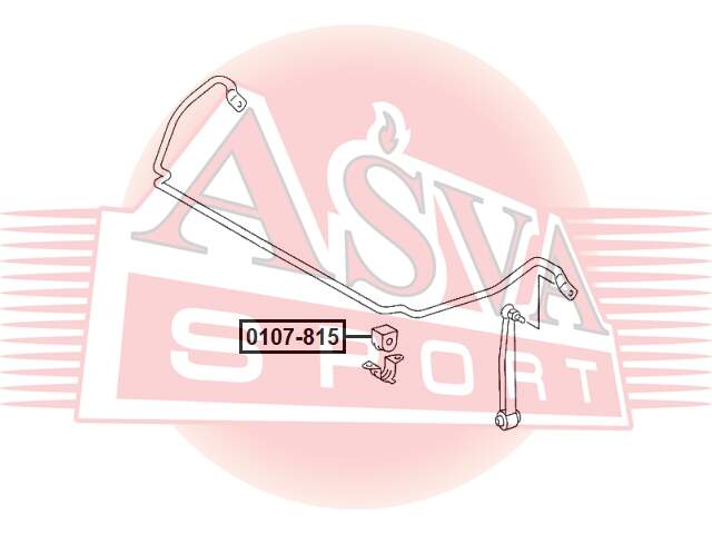 ВТУЛКА СТАБИЛИЗАТОРА ASVA 0107815