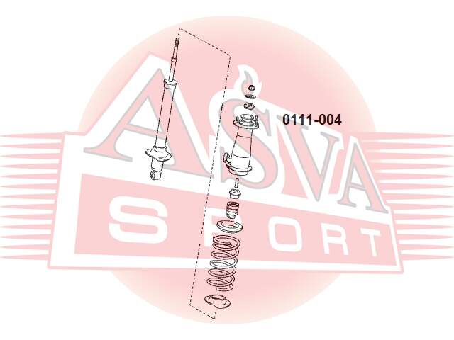 ОПОРА АМОРТИЗАТОРА ASVA 0111004