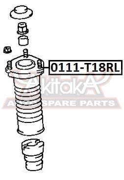 ОПОРА АМОРТИЗАТОРА ASVA 0111T18RL