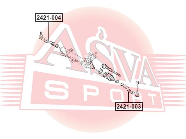 НАКОНЕЧНИК РУЛЕВОЙ ASVA 2421003