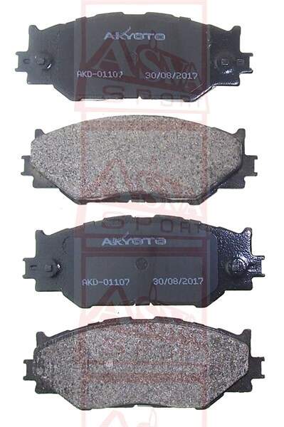 MCHOIRES DE FREIN  DISQUES ANTRIEURES AKYOTO AKD01107