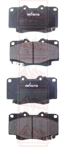 MCHOIRES DE FREIN  DISQUES ANTRIEURES AKYOTO AKD01109