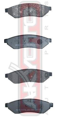 КОЛОДКИ ТОРМОЗНЫЕ ДИСКОВЫЕ ЗАДНИЕ AKYOTO AKD0375