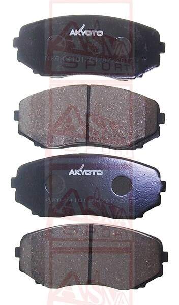 КОЛОДКИ ТОРМОЗНЫЕ AKYOTO AKD04101