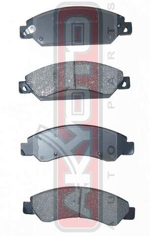 КОЛОДКИ ТОРМОЗНЫЕ ДИСКОВЫЕ ПЕРЕДНИЕ AKYOTO AKD0957
