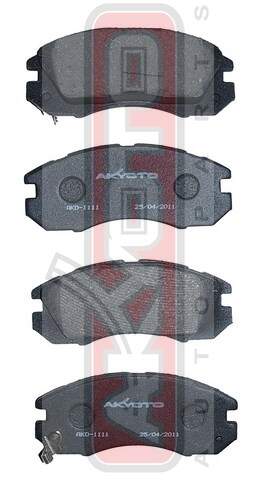 КОЛОДКИ ТОРМОЗНЫЕ ДИСКОВЫЕ ПЕРЕДНИЕ AKYOTO AKD1111