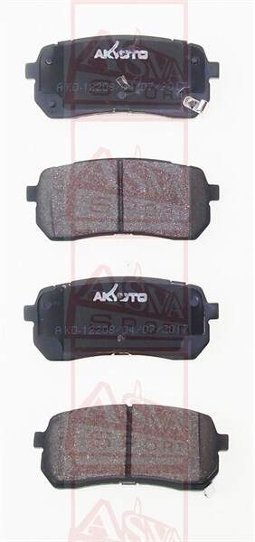 MCHOIRES DE FREIN  DISQUES POSTRIEURES AKYOTO AKD12208