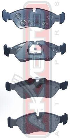 КОЛОДКИ ТОРМОЗНЫЕ ДИСКОВЫЕ ПЕРЕДНИЕ AKYOTO AKD1234