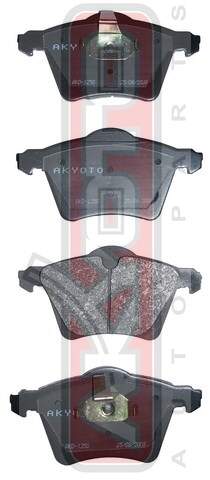 КОЛОДКИ ТОРМОЗНЫЕ ДИСКОВЫЕ ПЕРЕДНИЕ AKYOTO AKD1250