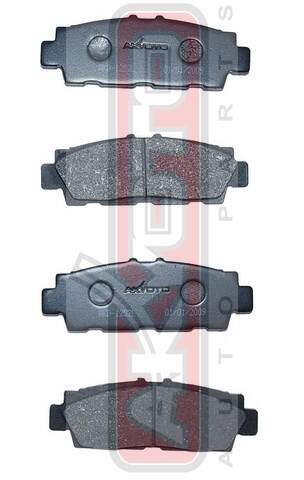 Колодки тормозные задние дисковые AKYOTO AKD1252