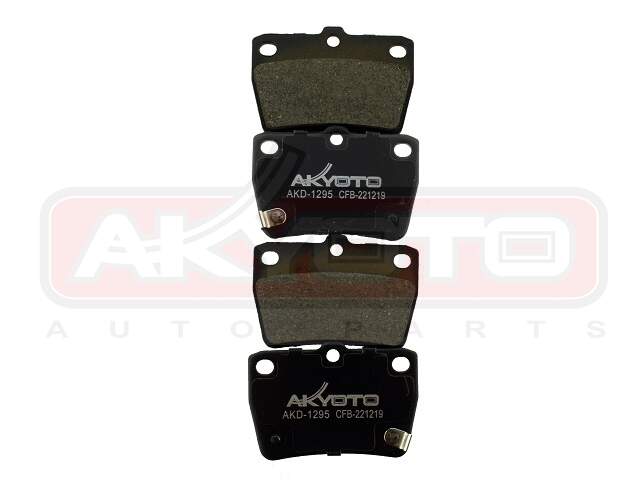 Комплект тормозных колодок дисковый тормоз AKYOTO AKD1295