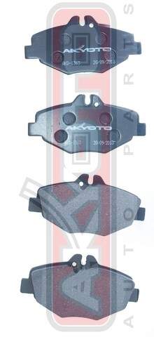 КОЛОДКИ ТОРМОЗНЫЕ ДИСКОВЫЕ ПЕРЕДНИЕ AKYOTO AKD1363