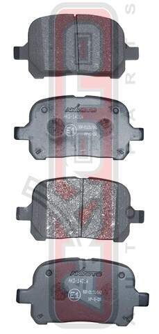 КОЛОДКИ ТОРМОЗНЫЕ ДИСКОВЫЕ ПЕРЕДНИЕ AKYOTO AKD1401W