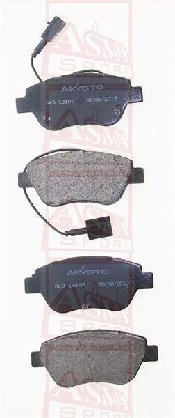 BRAKE PADS AKYOTO AKD18103