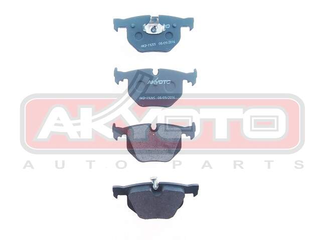 КОЛОДКИ ТОРМОЗНЫЕ ДИСКОВЫЕ ЗАДНИЕ AKYOTO AKD19205