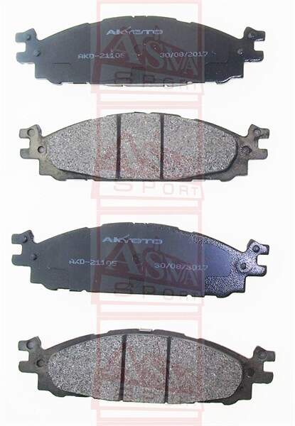 КОЛОДКИ ТОРМОЗНЫЕ AKYOTO AKD21105