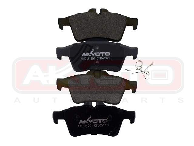 КОЛОДКИ ТОРМОЗНЫЕ ДИСКОВЫЕ ЗАДНИЕ AKYOTO AKD21201