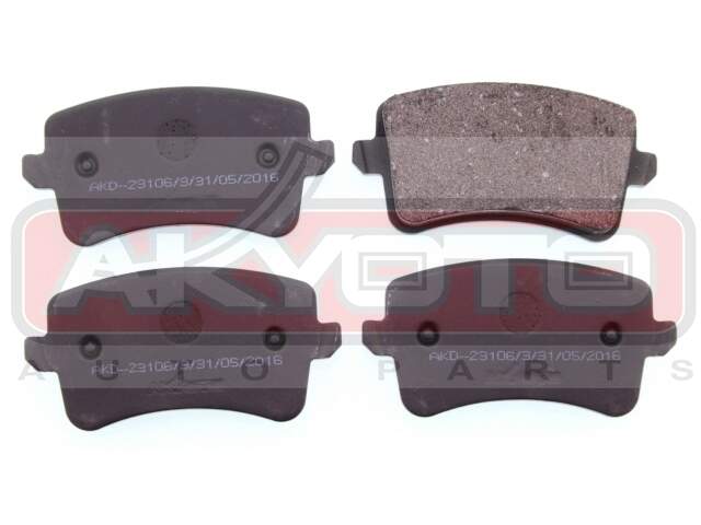 КОЛОДКИ ТОРМОЗНЫЕ ДИСКОВЫЕ ПЕРЕДНИЕ AKYOTO AKD23106