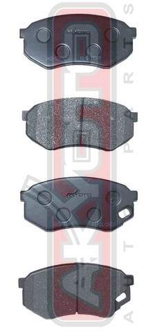 КОЛОДКИ ТОРМОЗНЫЕ ДИСКОВЫЕ ПЕРЕДНИЕ AKYOTO AKD3349