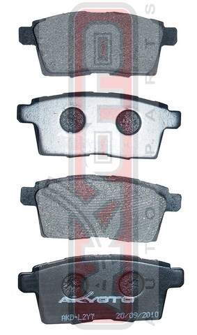 КОЛОДКИ ТОРМОЗНЫЕ ДИСКОВЫЕ ЗАДНИЕ AKYOTO AKDL2Y7