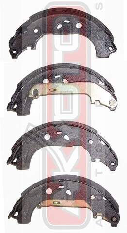 Колодки Тормозные Барабанные Задние AKYOTO арт AKS2007 AKYOTO AKS2007
