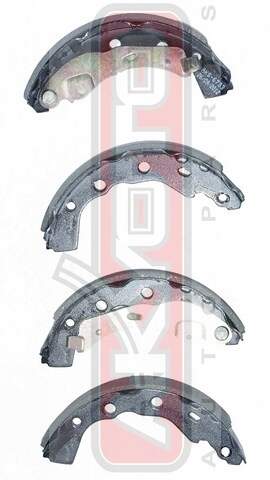 КОЛОДКИ ТОРМОЗНЫЕ БАРАБАННЫЕ ЗАДНИЕ AKYOTO AKS6733